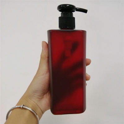 Recyclable не Refillable 33/410 насосов 16 Oz пластиковых разливает красный цвет по бутылкам