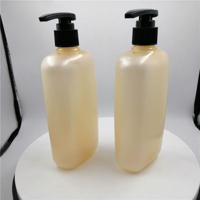 Белый распределитель цвета 500ml пластиковый разливает по бутылкам с насосом 24/410