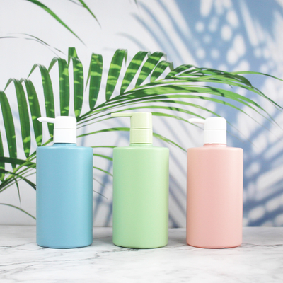 бутылки бутылки молока тела мытья руки бутылки HDPE 500ml косметические пустые пластиковые для шампуня и проводника