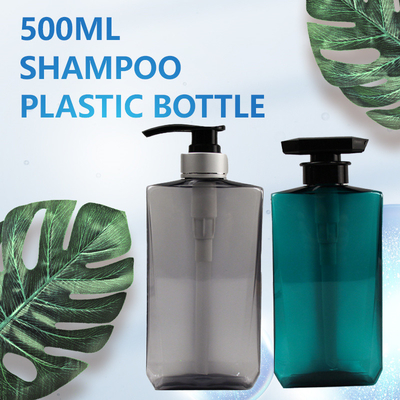 Печать бутылки насоса лосьона ЛЮБИМЦА 250ml ясной пустой квадратной для бутылок шампуня и проводника